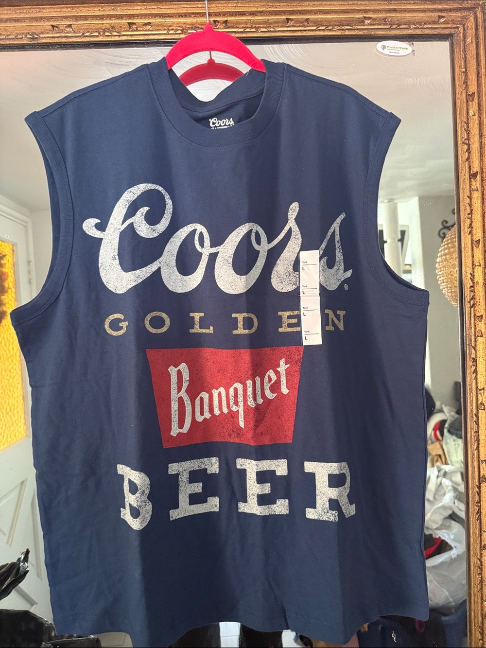 Coors Golden Banquet Beer Tank Top